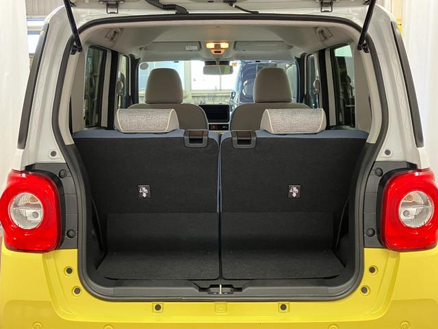 ムーヴキャンバスストライプスＧ元試乗車　アイドリングストップ　セキュリティアラーム　スマートキー　プッシュスタート　シートヒーター　１オーナー　ＬＥＤヘッドランプ　車線逸脱警報　ベンチシート　オートマチックハイビーム　オートライト（長崎県）の中古車