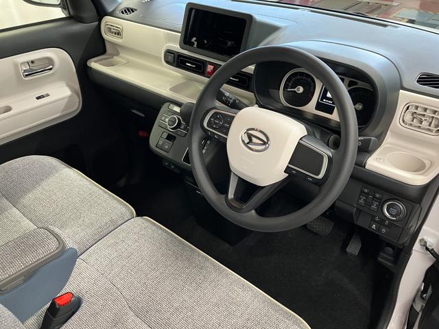 ムーヴキャンバスストライプスＧ元展示車　アイドリングストップ　セキュリティアラーム　スマートキー　プッシュスタート　シートヒーター　１オーナー　ＬＥＤヘッドランプ　車線逸脱警報　ベンチシート　オートマチックハイビーム　安全ボディ（長崎県）の中古車