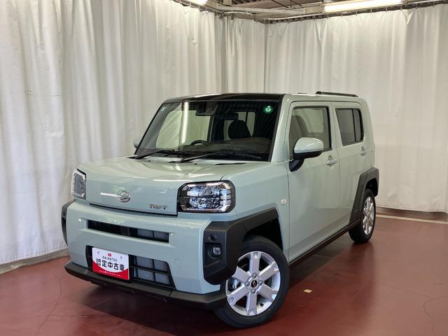 タフトＧ届出済未使用車　元展示車　アダプティブクルーズコントロール　衝突被害軽減システム　シートヒーター　アイドリングストップ　スマートキー　プッシュスタート　禁煙　車線逸脱防止　オートマチックハイビーム（長崎県）の中古車