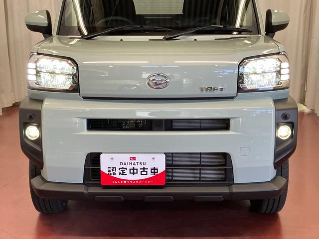 タフトＧ届出済未使用車　元展示車　アダプティブクルーズコントロール　衝突被害軽減システム　シートヒーター　アイドリングストップ　スマートキー　プッシュスタート　禁煙　車線逸脱防止　オートマチックハイビーム（長崎県）の中古車