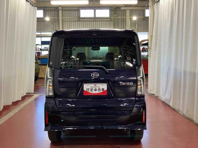 タントカスタムＸ届出済未使用車　元展示車　衝突被害軽減システム　車線逸脱防止　アイドリングストップ　ＬＥＤヘッドランプ　１オーナー　シートヒーター　オートマチックハイビーム　電動格納ミラー　スマートキー　オートライト（長崎県）の中古車