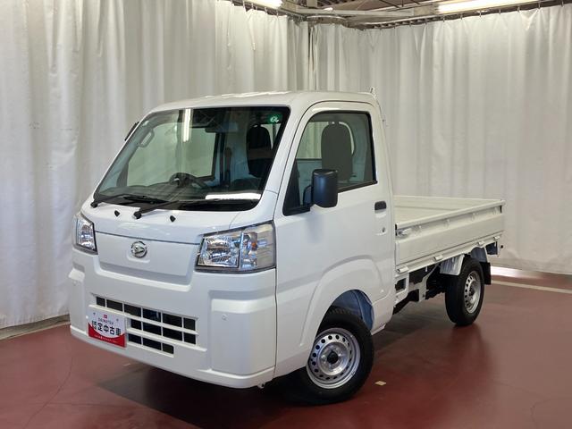 ハイゼットトラックスタンダード　農用スペシャル届出済未使用車　元展示車　４ＷＤ　マニュアル車　運転席エアバッグ　助手席エアバッグ　誤発進抑制機能　禁煙　オートマチックハイビーム　パワステ　１オーナー　エアコン　オートライト　アイドリングストップ（長崎県）の中古車