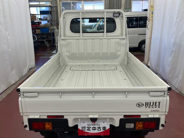 ハイゼットトラックスタンダード　農用スペシャル届出済未使用車　元展示車　４ＷＤ　マニュアル車　運転席エアバッグ　助手席エアバッグ　誤発進抑制機能　禁煙　オートマチックハイビーム　パワステ　１オーナー　エアコン　オートライト　アイドリングストップ（長崎県）の中古車