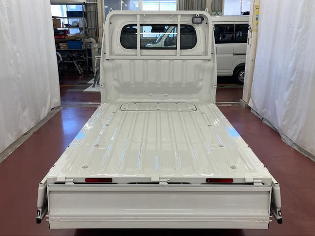 ハイゼットトラックスタンダード　農用スペシャル届出済未使用車　元展示車　４ＷＤ　マニュアル車　運転席エアバッグ　助手席エアバッグ　誤発進抑制機能　禁煙　オートマチックハイビーム　パワステ　１オーナー　エアコン　オートライト　アイドリングストップ（長崎県）の中古車
