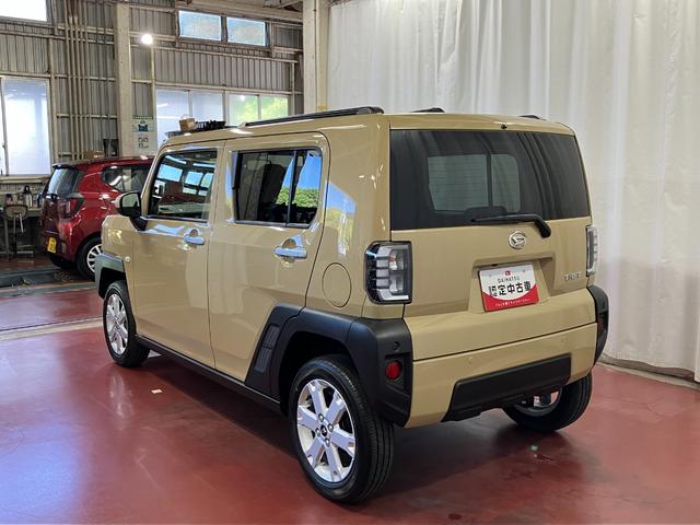 タフトＧ届出済未使用車　元展示車　アダプティブクルーズコントロール　衝突被害軽減システム　シートヒーター　アイドリングストップ　スマートキー　車線逸脱防止　１オーナー　オートマチックハイビーム　電動格納ミラー（長崎県）の中古車