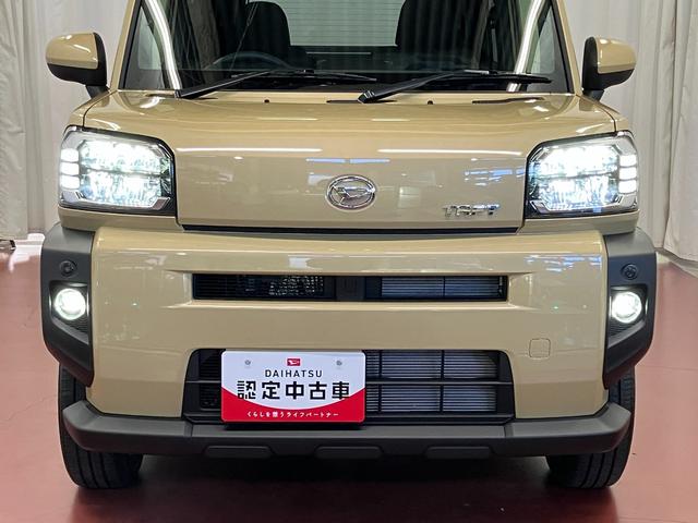 タフトＧ届出済未使用車　元展示車　アダプティブクルーズコントロール　衝突被害軽減システム　シートヒーター　アイドリングストップ　スマートキー　車線逸脱防止　１オーナー　オートマチックハイビーム　電動格納ミラー（長崎県）の中古車
