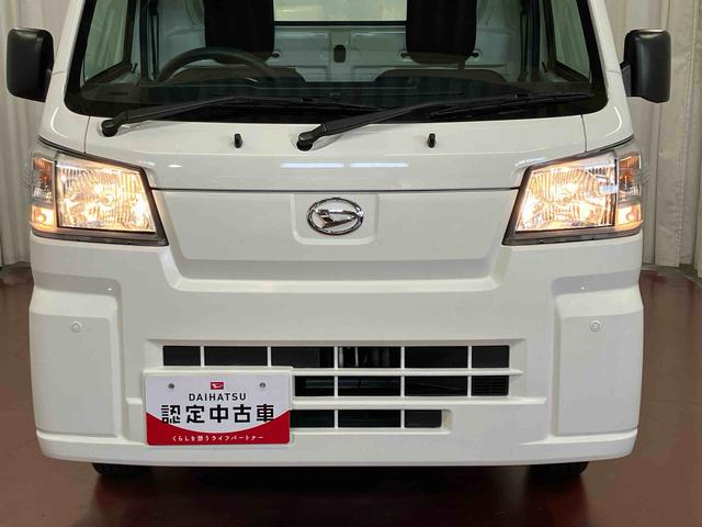 ハイゼットトラックスタンダード　農用スペシャル元展示車　４ＷＤ　マニュアル車　レーンキープアシスト　整備記録簿　運転席エアバッグ　助手席エアバッグ　誤発進抑制機能　オートマチックハイビーム　パワステ　１オーナー　エアコン　オートライト　横滑り防止（長崎県）の中古車