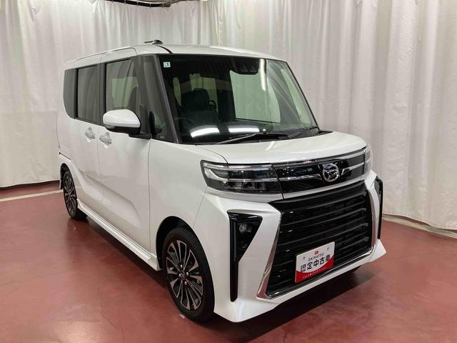 タントカスタムＲＳ元展示車　ターボ　ディスプレイオーディオ　バックカメラ　両側電動スライドドア　衝突被害軽減システム　アイドリングストップ　ブルートゥース　シートヒーター　　禁煙　ＬＥＤヘッドランプ　１オーナー　ＴＶ（長崎県）の中古車