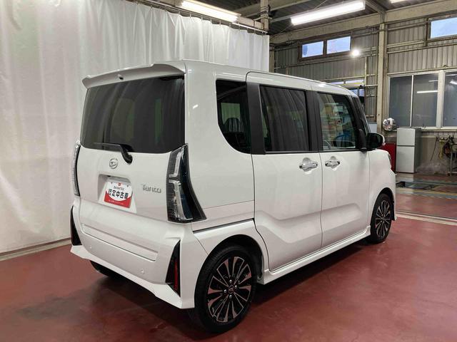 タントカスタムＲＳ元展示車　ターボ　ディスプレイオーディオ　バックカメラ　両側電動スライドドア　衝突被害軽減システム　アイドリングストップ　ブルートゥース　シートヒーター　　禁煙　ＬＥＤヘッドランプ　１オーナー　ＴＶ（長崎県）の中古車