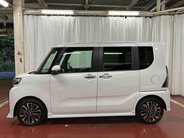 タントカスタムＲＳ元展示車　ターボ　ディスプレイオーディオ　バックカメラ　両側電動スライドドア　衝突被害軽減システム　アイドリングストップ　ブルートゥース　シートヒーター　　禁煙　ＬＥＤヘッドランプ　１オーナー　ＴＶ（長崎県）の中古車