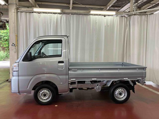ハイゼットトラックスタンダード届出済未使用車　元展示車　２ＷＤ　ＣＶＴ車　１オーナー　衝突被害軽減システム　パワステ　オートエアコン　運転席エアバッグ　助手席エアバッグ　アイドリングストップ　オートライト　オートマチックハイビーム（長崎県）の中古車