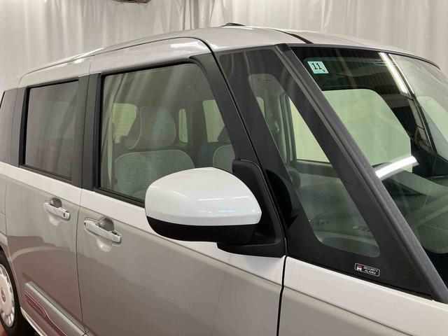 ムーヴキャンバスストライプスＧ届出済未使用車　元展示車　両側電動スライドドア　衝突被害軽減システム　イモビライザー　アイドルストップ　電動格納式ドアミラー　シートヒーター　ＬＥＤヘッドランプ　スマートキー　プッシュスタート（長崎県）の中古車