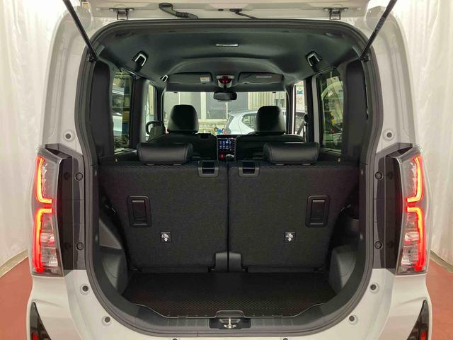 タントカスタムＲＳ届出済未使用車　元展示車　ターボ　ディスプレイオーディオ　バックカメラ　両側電動スライドドア　衝突被害軽減システム　アイドリングストップ　ブルートゥース　シートヒーター　禁煙　ＬＥＤヘッドランプ（長崎県）の中古車