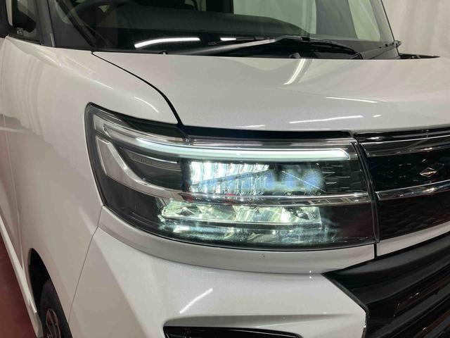 タントカスタムＲＳ届出済未使用車　元展示車　ターボ　ディスプレイオーディオ　バックカメラ　両側電動スライドドア　衝突被害軽減システム　アイドリングストップ　ブルートゥース　シートヒーター　禁煙　ＬＥＤヘッドランプ（長崎県）の中古車