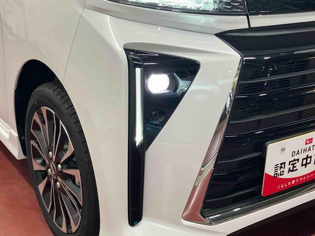 タントカスタムＲＳ届出済未使用車　元展示車　ターボ　ディスプレイオーディオ　バックカメラ　両側電動スライドドア　衝突被害軽減システム　アイドリングストップ　ブルートゥース　シートヒーター　禁煙　ＬＥＤヘッドランプ（長崎県）の中古車