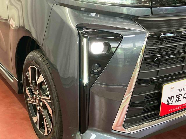 タントカスタムＸ届出済未使用車　元展示車　衝突被害軽減システム　車線逸脱防止　アイドリングストップ　禁煙　盗難警報装置　ＬＥＤヘッドランプ　１オーナー　シートヒーター　オートライト　電動格納ミラー　スマートキー（長崎県）の中古車