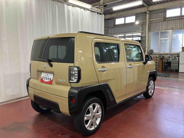 タフトＧ届出済未使用車　元展示車　アダプティブクルーズコントロール　衝突被害被害軽減システム　シートヒーター　アイドリングストップ　スマートキー　禁煙　車線逸脱防止　オートマチックハイビーム　電動格納ミラー（長崎県）の中古車