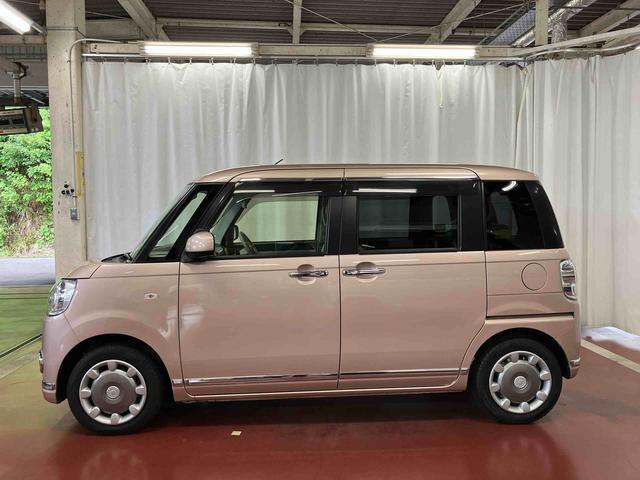 ムーヴキャンバスＧメイクアップ　ＳＡII下取車　ナビ　ブルートゥース　ＥＴＣ　パノラマモニター　衝突被害軽減システム　両側電動スライドドア　プッシュスタート　スマートキー　ＬＥＤヘッドランプ　オートライト　ベンチシート　電動格納ミラー（長崎県）の中古車