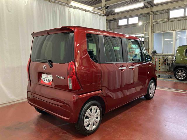 タントＸ届出済未使用車　元展示車　アイドリングストップ　運転席エアバッグ　助手席エアバッグ　スマートキーシステム　禁煙　ＬＥＤヘッドランプ　車線逸脱警報　オートマチックハイビーム　片側電動両側スライドドア（長崎県）の中古車