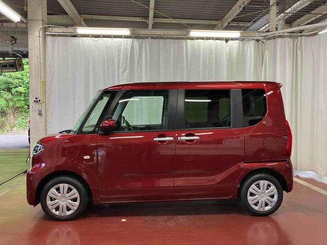 タントＸ届出済未使用車　元展示車　アイドリングストップ　運転席エアバッグ　助手席エアバッグ　スマートキーシステム　禁煙　ＬＥＤヘッドランプ　車線逸脱警報　オートマチックハイビーム　片側電動両側スライドドア（長崎県）の中古車