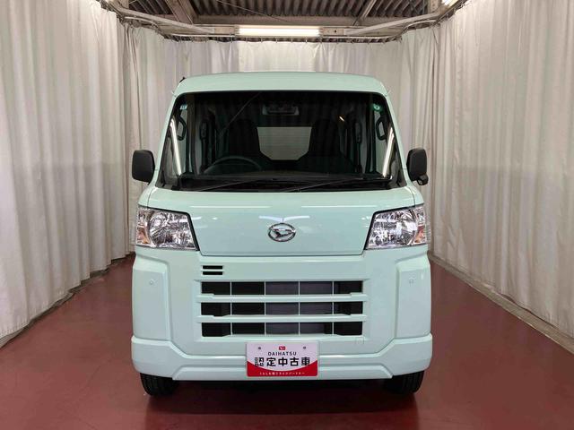 ハイゼットカーゴＤＸ元展示車　衝突被害軽減システム　アイドリングストップ　両側スライドドア　運転席エアバッグ　助手席エアバッグ　安全ボディ　オートマチックハイビーム　オートライト　キーレス　ＡＢＳ　ＥＳＣ（長崎県）の中古車