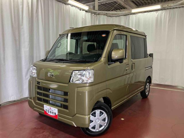 ハイゼットカーゴデッキバンＧ届出済未使用車　元展示車　衝突被害軽減システム　レーンキープアシスト　両側スライドドア　スマートキー　オートライト　電動格納ミラー　アイドリングストップ　ＡＢＳ　運転席エアバッグ　助手席エアバッグ（長崎県）の中古車