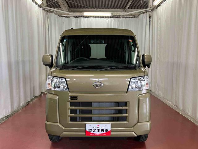 ハイゼットカーゴデッキバンＧ届出済未使用車　元展示車　衝突被害軽減システム　レーンキープアシスト　両側スライドドア　スマートキー　オートライト　電動格納ミラー　アイドリングストップ　ＡＢＳ　運転席エアバッグ　助手席エアバッグ（長崎県）の中古車