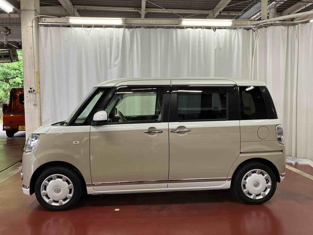 ムーヴキャンバスＸメイクアップリミテッド　ＳＡIII下取車　ナビ　パノラマモニター　アイドリングストップ　ブルートゥース　電動格納ミラー　衝突被害軽減システム　ＬＥＤヘッドランプ　スマートキー　プッシュスタート　オートマチックハイビーム　ＥＴＣ（長崎県）の中古車