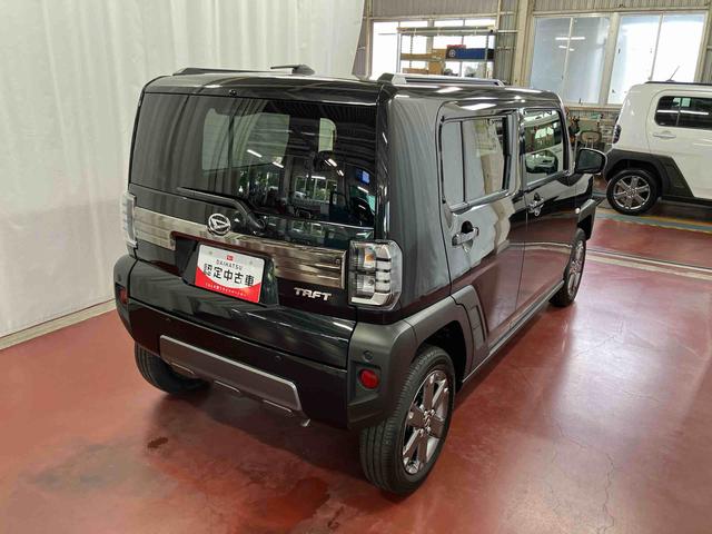 タフトＧ　ダーククロムベンチャー届出済未使用車　元展示車　禁煙　ディスプレイオーディオ　バックカメラ　アダプティブクルーズコントロール　オートライト　オートマチックハイビーム　ＬＥＤヘッドランプ　レーンキープアシスト　スマートキー（長崎県）の中古車