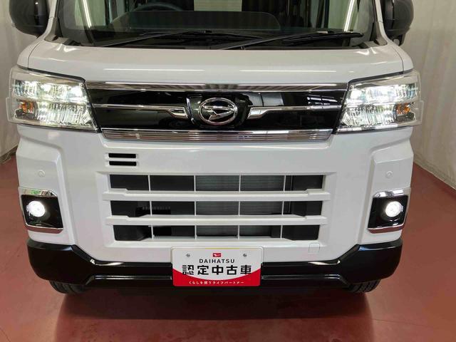 アトレーＲＳ届出済未使用車　元展示車　ターボ　禁煙　衝突被害軽減システム　車線逸脱警告　アダプティブクルーズコントロール　スマートキー　ＬＥＤヘッドランプ　両側電動スライドドア　ＥＳＣ　電動格納ミラー（長崎県）の中古車