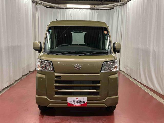 ハイゼットカーゴデッキバンG元展示車 衝突被害軽減システム レーンキープアシスト 両側スライドドア オートライト オートマチックハイビーム 電動格納ミラー アイドリングストップ スマートキー 運転席エアバッグ 助手席エアバッグ(長崎県)の中古車