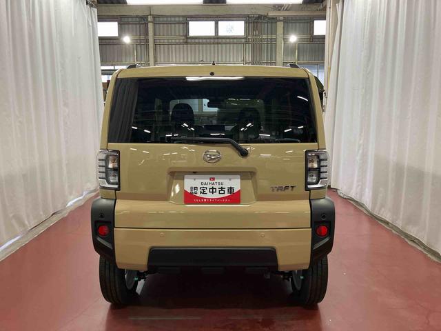 タフトＧ届出済未使用車　元展示車　ディスプレイオーディオ　バックカメラ　ブルートゥース　衝突被害軽減システム　シートヒーター　スマートキー　プッシュスタート　禁煙　サンルーフ　オートライト　衝突安全ボディ（長崎県）の中古車