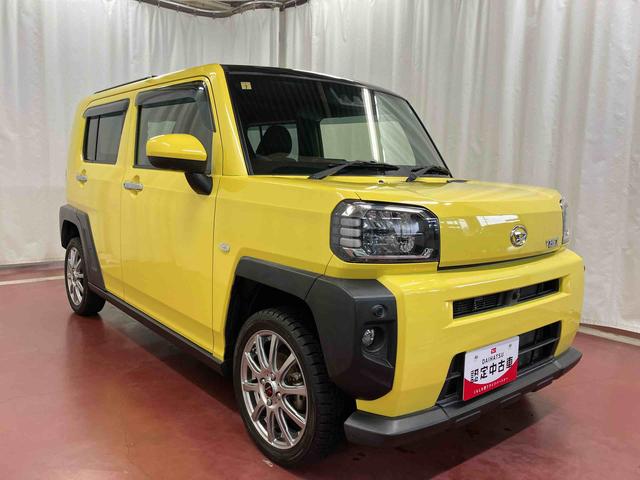 タフトＧターボ下取車　ターボ　衝突被害軽減システム　誤発進抑制装置　ＬＥＤヘッドランプ　オートライト　オートマチックハイビーム　電動格納ミラー　アルミホイール　スタッドレスタイヤ　アイドリングストップ　スマートキー（長崎県）の中古車