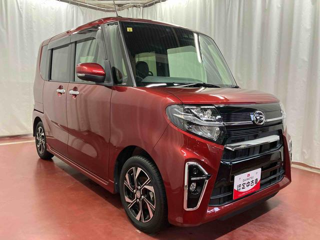 タントカスタムXセレクション下取車 ナビ LEDヘッドランプ シートヒーター ETC スマートキー オートマチックハイビーム TV アルミホイール ドラレコ 整備記録簿 DVD 車線逸脱警報 アイドリングストップ オートライト(長崎県)の中古車