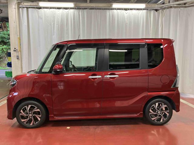 タントカスタムXセレクション下取車 ナビ LEDヘッドランプ シートヒーター ETC スマートキー オートマチックハイビーム TV アルミホイール ドラレコ 整備記録簿 DVD 車線逸脱警報 アイドリングストップ オートライト(長崎県)の中古車