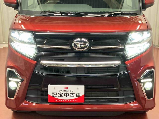 タントカスタムXセレクション下取車 ナビ LEDヘッドランプ シートヒーター ETC スマートキー オートマチックハイビーム TV アルミホイール ドラレコ 整備記録簿 DVD 車線逸脱警報 アイドリングストップ オートライト(長崎県)の中古車