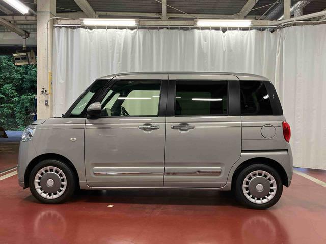 ムーヴキャンバスセオリーＧ元試乗車　ディスプレイオーディオ　ブルートゥース　バックカメラ　衝突被害軽減システム　ＬＥＤヘッドランプ　オートライト　シートヒーター　両側電動スライドドア　ベンチシート　スマートキー　衝突安全ボディ（長崎県）の中古車