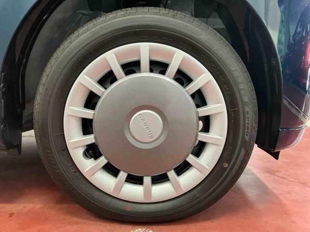 ムーヴキャンバスセオリーＧ届出済未使用車　元展示車　アイドリングストップ　衝突被害軽減システム　電動格納ミラー　ＬＥＤヘッドランプ　シートヒーター　両側電動スライドドア　オートライト　ベンチシート　衝突安全ボディ　１オーナー（長崎県）の中古車