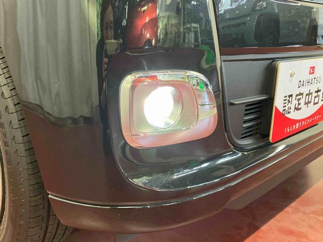 ムーヴキャンバスセオリーＧ届出済未使用車　元展示車　アイドリングストップ　衝突被害軽減システム　電動格納ミラー　ＬＥＤヘッドランプ　シートヒーター　両側電動スライドドア　オートライト　ベンチシート　衝突安全ボディ　１オーナー（長崎県）の中古車