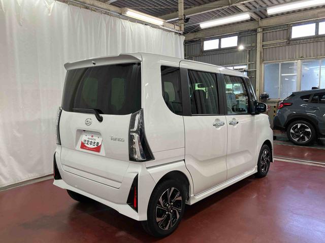 タントカスタムX元試乗車 ディスプレイオーディオ 衝突被害軽減システム 車線逸脱防止 ブルートゥース アイドリングストップ バックカメラ TV 盗難防止 LEDヘッドランプ 1オーナー スマートキー シートヒーター(長崎県)の中古車