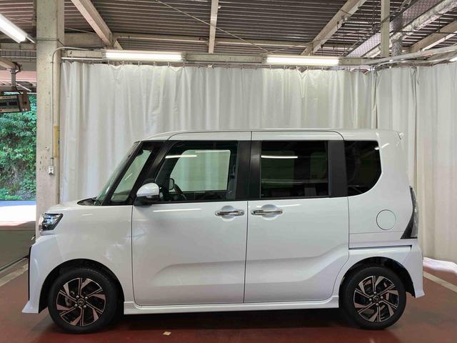 タントカスタムX元試乗車 ディスプレイオーディオ 衝突被害軽減システム 車線逸脱防止 ブルートゥース アイドリングストップ バックカメラ TV 盗難防止 LEDヘッドランプ 1オーナー スマートキー シートヒーター(長崎県)の中古車