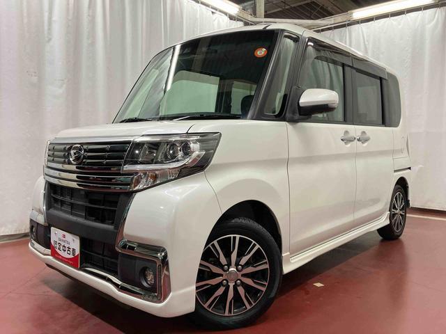 タントカスタムX トップエディションリミテッドSAIII下取車 ナビ パノラマカメラ TV 電動格納ミラー 記録簿 ブルートゥース LEDヘッドランプ オートマチックハイビーム DVD ドライブレコーダー オートライト スマートキー ベンチシート(長崎県)の中古車