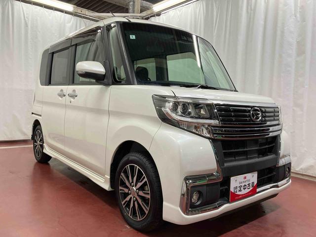タントカスタムX トップエディションリミテッドSAIII下取車 ナビ パノラマカメラ TV 電動格納ミラー 記録簿 ブルートゥース LEDヘッドランプ オートマチックハイビーム DVD ドライブレコーダー オートライト スマートキー ベンチシート(長崎県)の中古車