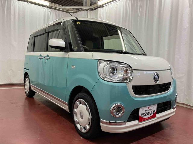 ムーヴキャンバスGメイクアップリミテッド SAIII下取車 ナビ ブルートゥース ETC パノラマモニター 衝突被害軽減システム レーンキープ 両側電動スライドドア LEDヘッドランプ オートライト プッシュスタート スマートキー 衝突安全ボディ(長崎県)の中古車