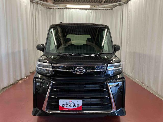 タントカスタムXひょう害車 届出済未使用車 元展示車 禁煙 ディスプレイオーディオ ブルートゥース バックカメラ 衝突被害軽減システム 車線逸脱防止 シートヒーター スマートキー プッシュスタート LEDヘッドランプ(長崎県)の中古車