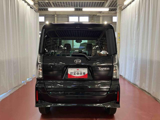 タントカスタムXひょう害車 届出済未使用車 元展示車 禁煙 ディスプレイオーディオ ブルートゥース バックカメラ 衝突被害軽減システム 車線逸脱防止 シートヒーター スマートキー プッシュスタート LEDヘッドランプ(長崎県)の中古車