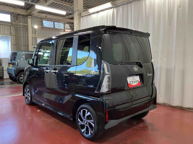 タントカスタムXひょう害車 届出済未使用車 元展示車 禁煙 ディスプレイオーディオ ブルートゥース バックカメラ 衝突被害軽減システム 車線逸脱防止 シートヒーター スマートキー プッシュスタート LEDヘッドランプ(長崎県)の中古車