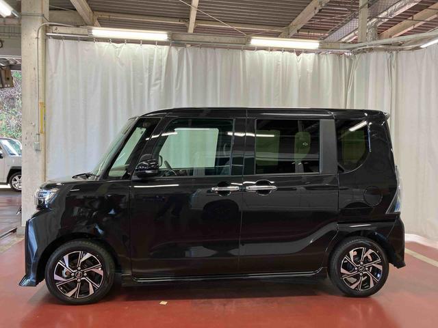タントカスタムXひょう害車 届出済未使用車 元展示車 禁煙 ディスプレイオーディオ ブルートゥース バックカメラ 衝突被害軽減システム 車線逸脱防止 シートヒーター スマートキー プッシュスタート LEDヘッドランプ(長崎県)の中古車
