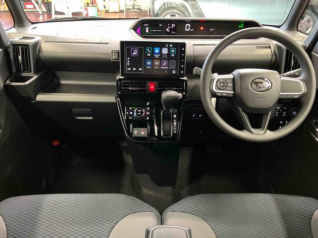 タントカスタムXひょう害車 届出済未使用車 元展示車 禁煙 ディスプレイオーディオ ブルートゥース バックカメラ 衝突被害軽減システム 車線逸脱防止 シートヒーター スマートキー プッシュスタート LEDヘッドランプ(長崎県)の中古車