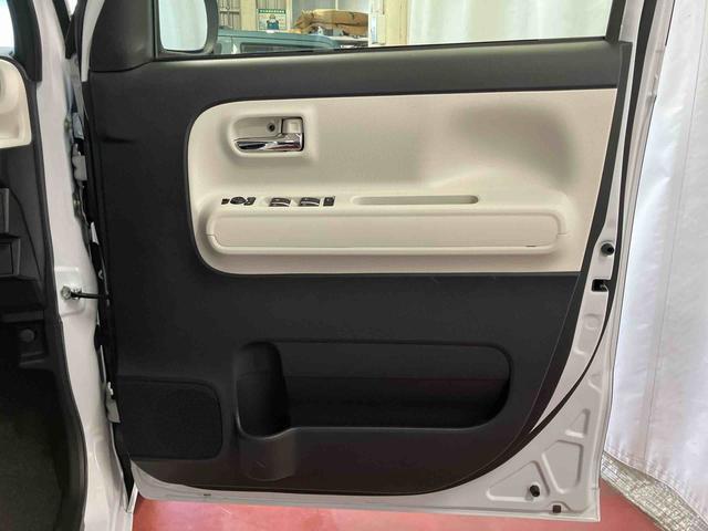 ムーヴキャンバスストライプスＧ届出済未使用車　元展示車　衝突被害軽減システム　禁煙　スマートキー　プッシュスタート　両側電動スライドドア　シートヒーター　ＬＥＤヘッドランプ　オートライト　車線逸脱警報　ベンチシート（長崎県）の中古車